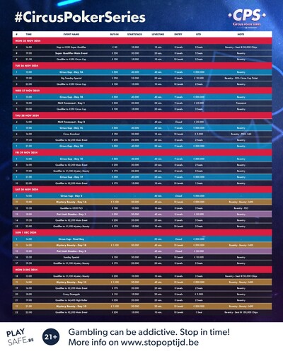 Circus Poker Series_programme_01