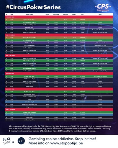 Circus Poker Series_programme_02