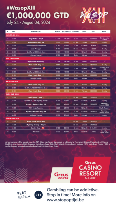 Circus Poker_WaSOP XIII_part02