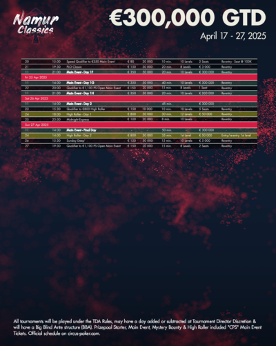 Circus-Poker_Namur-Classic's-2025_programe2