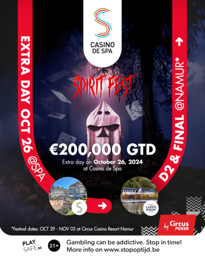 Circus Poker_Spirit Fest_extra day casino de spa